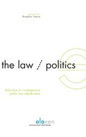 The Law/Politics Distinction in Contemporary Public Law Adjudication - Bogdan Iancu - ebook