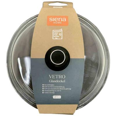 Siena HOME N01438 Glazen deksel Vetro 24 cm.