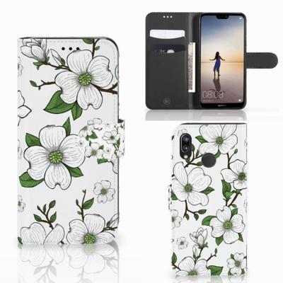 Huawei P20 Lite Hoesje Dogwood Flowers Huawei P20 Lite Hoesje Dogwood Flowers