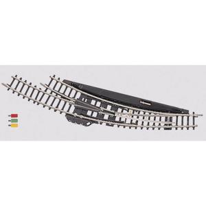 8569 Z Märklin miniclub rails Gebogen wissel, Elektromechanisch, Rechts 30 ° 195 mm 1 stuk(s)