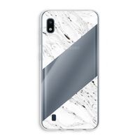 Biggest stripe: Samsung Galaxy A10 Transparant Hoesje