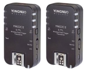Yongnuo YN-622C II Transceiver (2 stuks) voor Canon