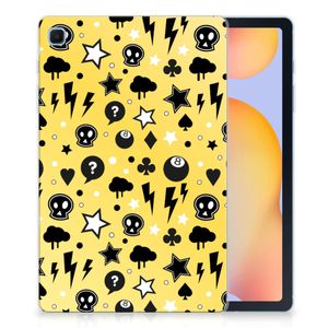 Tablet BackCover Samsung Galaxy Tab S6 Lite | S6 Lite (2022) Punk Geel