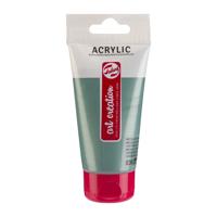 Acrylverf tac 836 metallicgroen tube 75ml