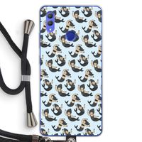 Zeemeermin: Honor Note 10 Transparant Hoesje met koord