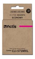 Actis KC-571M-inkt (Canon CLI-571M-vervanger; standaard; 12 ml; rood) Actis KC-571M-inkt (Canon CLI-571M-vervanger; standaard; 12 ml; rood)