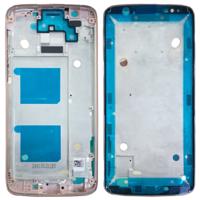 Front behuizing LCD-frame bezel voor Motorola Moto G6 (rosé goud)