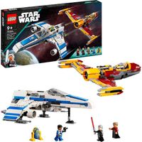 LEGO Star Wars - New Republic E-wing vs. Shin Hati's Starfighter constructiespeelgoed 75364