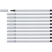 Markeerstiften Stabilo Pen 68 Lichtgrijs (10 Onderdelen)