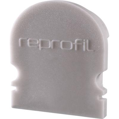 Deko Light 979611 Endkappe R-AU-02-15 Set 2 Stk, Grau Profieleindkap Kunststof (l x b x h) 21 x 6 x 24 mm 1 stuk(s)