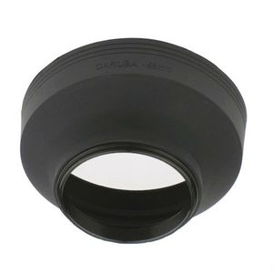 Caruba Rubberen Zonnekap 3in1 58mm