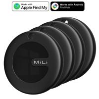 MILI MiTag Duo 4 pack - Apple Find My or Google&apos;s Find My Device (Google&apos;s Find Hub)