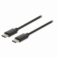 Nedis CCGB60700BK10 Usb 2.0-kabel Type-c Male - Type-c Male 1,0 M Zwart