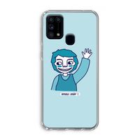 Zwaai: Samsung Galaxy M31 Transparant Hoesje