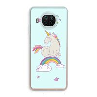 Regenboog eenhoorn: Xiaomi Mi 10T Lite 5G Transparant Hoesje