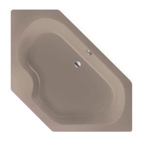 Ligbad Inbouw Xenz Menorca Hoekbad 1-2 Persoons Duobad 145x145x50cm Acryl Klei Mat met Poten
