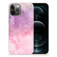 Smartphone hoesje iPhone 12 Pro Max Pink Purple Paint