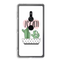 I love cacti: Sony Xperia XZ2 Transparant Hoesje