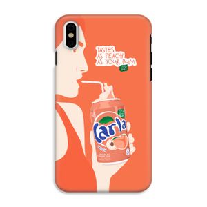 Peach please!: iPhone XS Tough Case