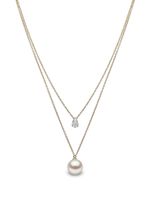 Yoko London collier Starlight en or 18ct serti de perles et diamants - thumbnail