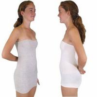 Basko Coolmax Strapless hemd Korset - L - Wit