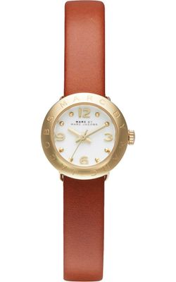 Horlogeband Marc by Marc Jacobs MBM1285 Leder Bruin 10mm