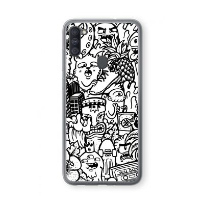 Vexx Mixtape #2: Samsung Galaxy A11 Transparant Hoesje