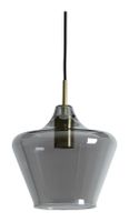 Light & Living Hanglamp Solly Ø22cm - Antiek Brons/Smoke