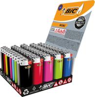 BIC Mini vuursteen aansteker, display van 50 stuks
