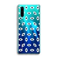 Eyes pattern: Huawei P30 Transparant Hoesje