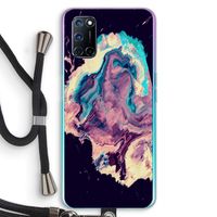 Cosmic Silence: Oppo A52 Transparant Hoesje met koord