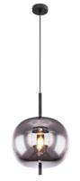 Globo Hanglamp Blacky zwart 1-lichts rond 15345H1