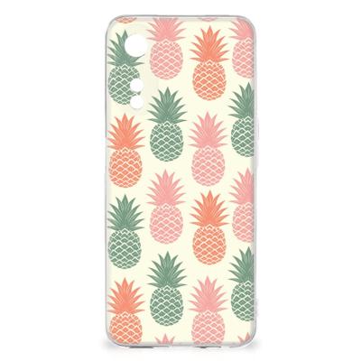 OPPO A78 5G | A58 5G | Siliconen Case | Ananas