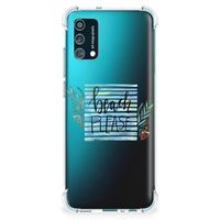 Samsung Galaxy M02s | A02s Stevig Bumper Hoesje Boho Beach - thumbnail