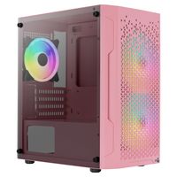 Aerocool Trinity Mini Midi Tower Roze - thumbnail