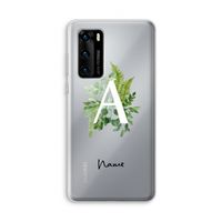Green Brush: Huawei P40 Transparant Hoesje