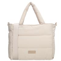 Beagles Puffer Handtas/Schoudertas Calvia Cream