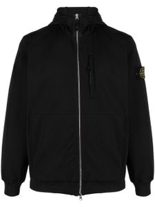 Stone Island veste à patch logo Compass - Noir