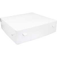 Verzenddoos | karton | 30x30x8cm | wit | 50 stuks