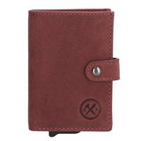 Hide en Stitches Portemonnee met Safety Wallet RFID Idaho Rood