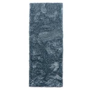 Tapeso Hoogpolige loper Velours - Posh blauw - 80x200 cm