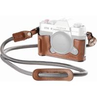 SmallRig 5670 Leather Half Case Kit for FUJIFILM X-T30 / X-T30 II / X-T30 III, Brown