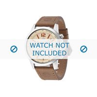 Timberland horlogeband 14475JS-20 Leder Bruin 24mm + bruin stiksel - thumbnail