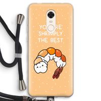 You're Shrimply The Best: Xiaomi Redmi 5 Transparant Hoesje met koord