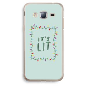 It's Lit: Samsung Galaxy J3 (2016) Transparant Hoesje