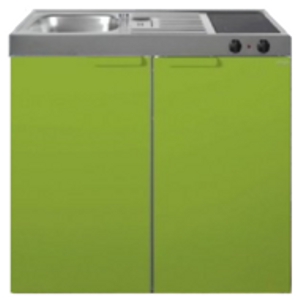 MK 100 Groen met koelkast RAI-9524