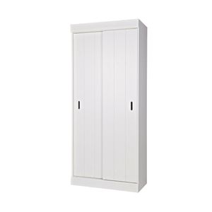 WOOOD Opbergkast 'Row', kleur wit