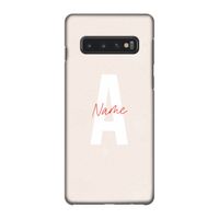Strawberry Milkshake: Samsung Galaxy S10 4G Volledig Geprint Hoesje