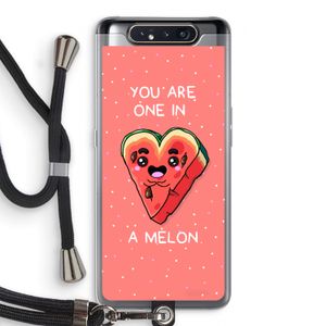 One In A Melon: Samsung Galaxy A80 Transparant Hoesje met koord