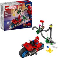 Lego Super Heroes 76275 Motorachtervolging Spiderman vs Doc Ock - thumbnail